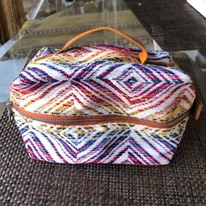 Tailor & tailor Chevron Patterned Women's Bag pouch with zipper